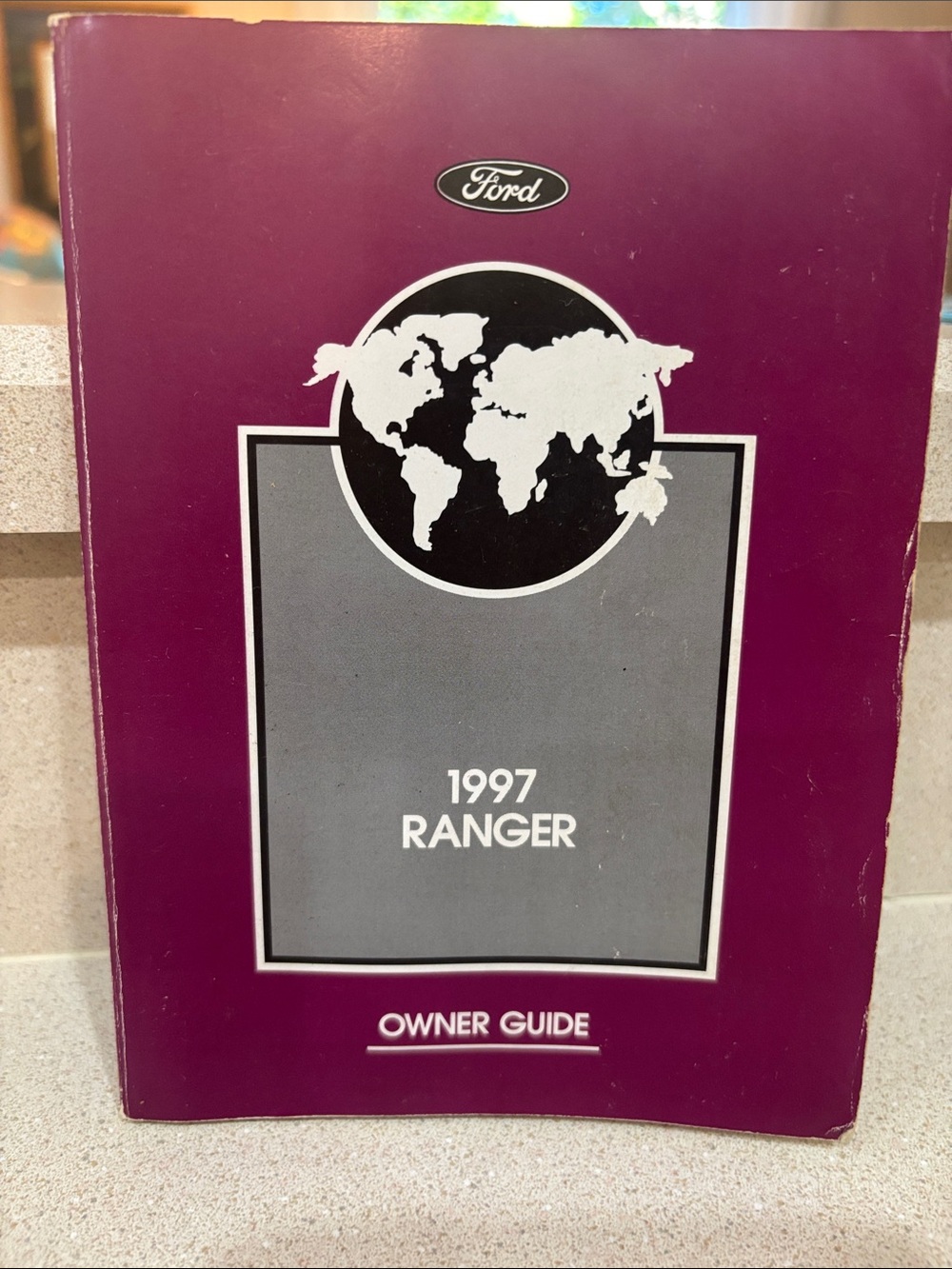 Ford 1997 Ranger Owner Guide - Purple and Gray